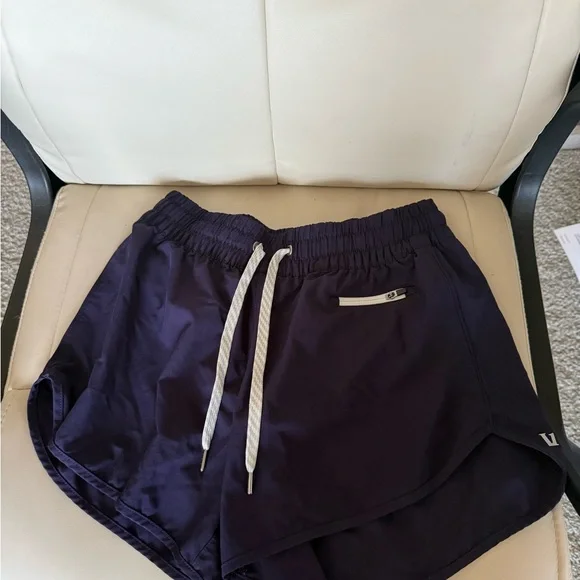 Vuori Women's Athletic Shorts - Dark Purple - Picture 2 of 5